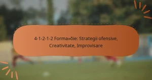 4-1-2-1-2 Formație: Strategii ofensive, Creativitate, Improvisare