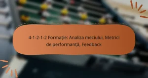 4-1-2-1-2 Formatie: Analiza meciului, Metrici de performanță, Feedback
