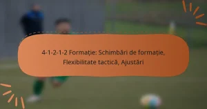 4-1-2-1-2 Formatie: Schimbări de formatie, Flexibilitate tactică, Ajustări