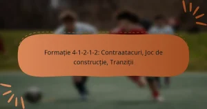 Formație 4-1-2-1-2: Contraatacuri, Joc de construcție, Tranziții