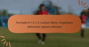 Formație 4-1-2-1-2: Lovituri libere, Organizare defensivă, Opțiuni ofensive