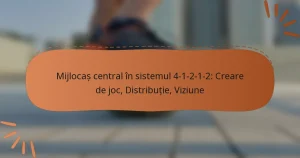 Mijlocaș central în sistemul 4-1-2-1-2: Crearea jocului, Distribuție, Viziune
