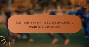Rolurile defensive în 4-1-2-1-2: Responsabilități, Poziționare, Comunicare