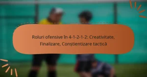 Roluri ofensive în 4-1-2-1-2: Creativitate, Finalizare, Conștientizare tactică